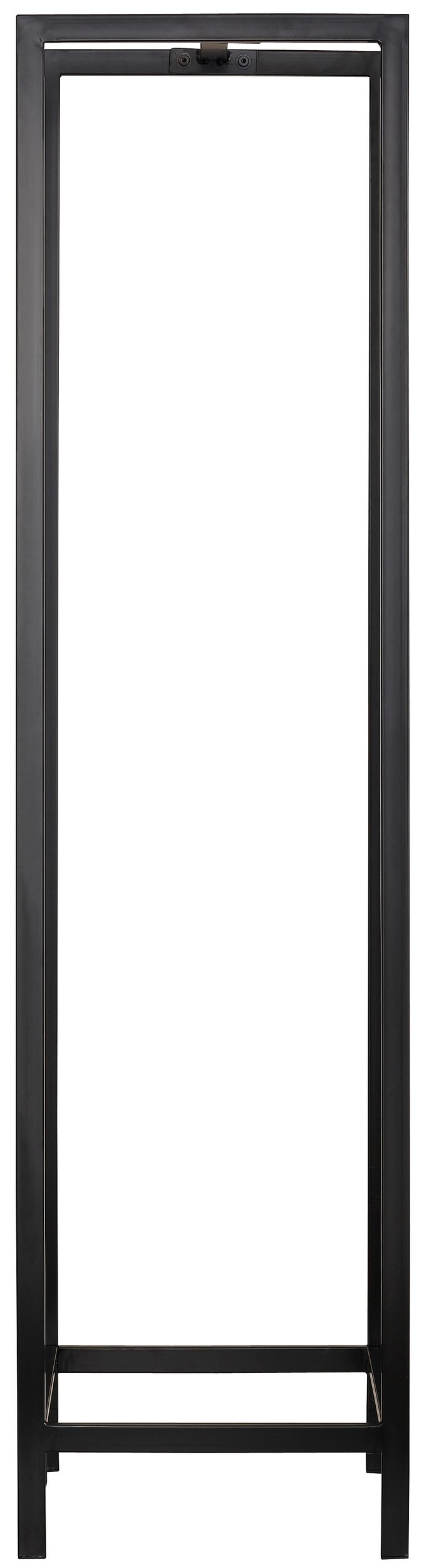 Kaminholzregal Metall Schwarz