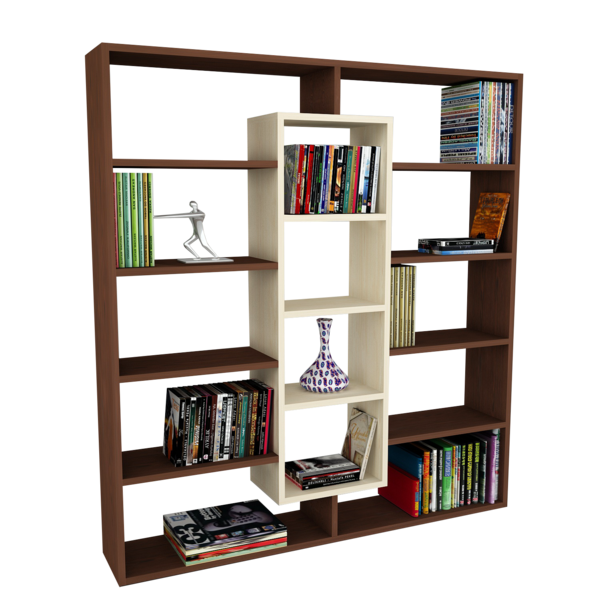 Bücherregal Ample Wenge Ahornbraun