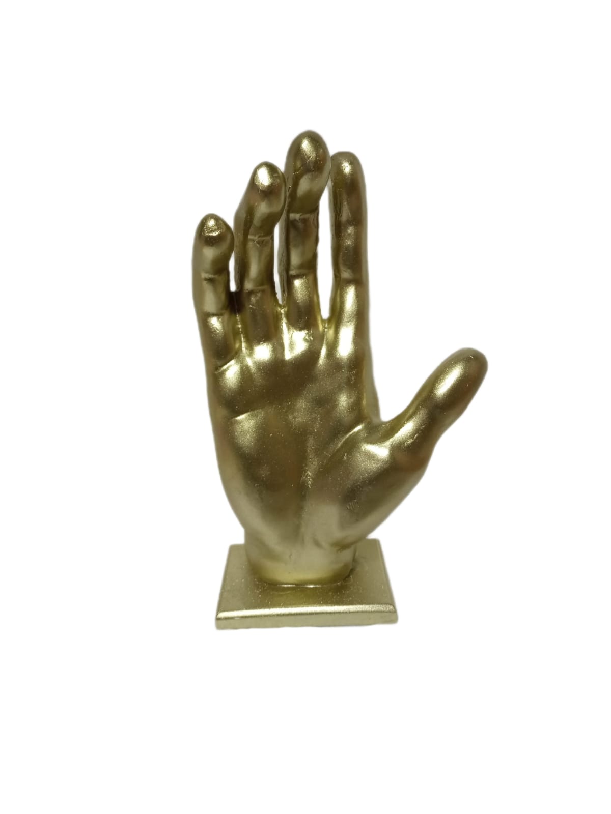 Skulptur Hand Gold