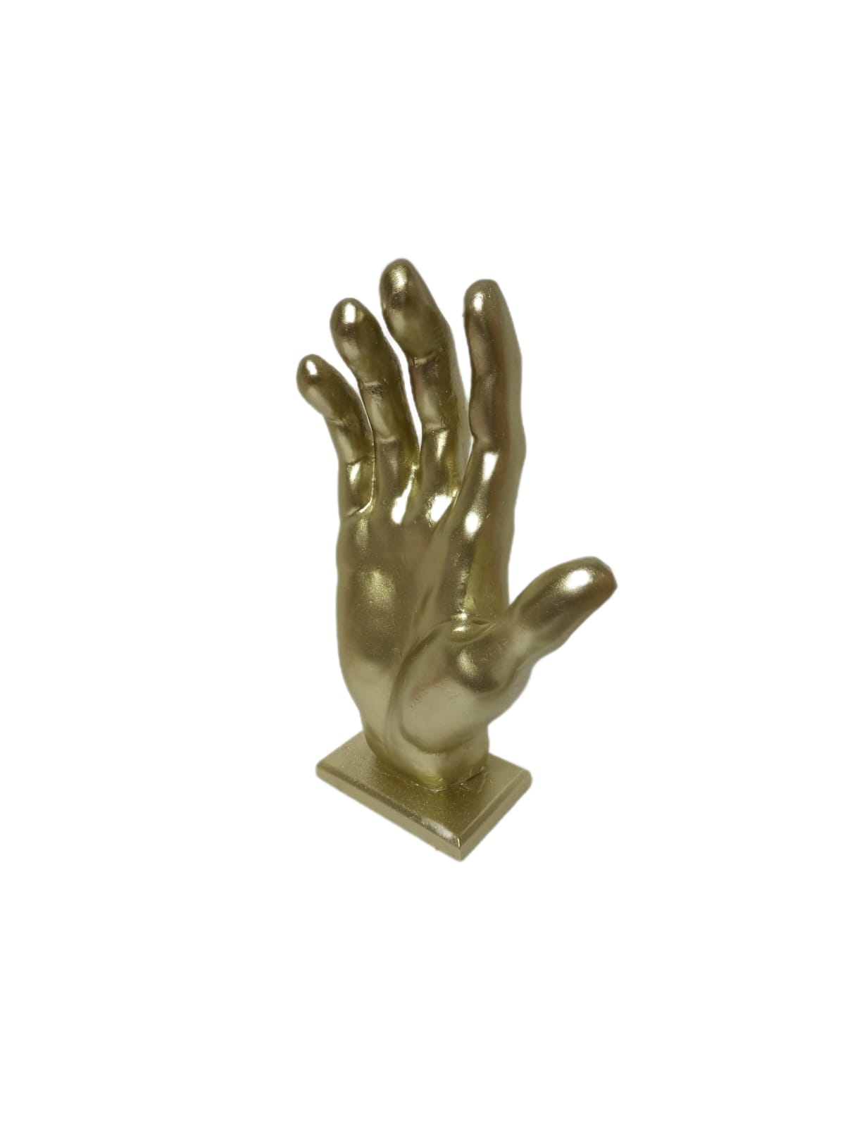 Skulptur Hand Gold