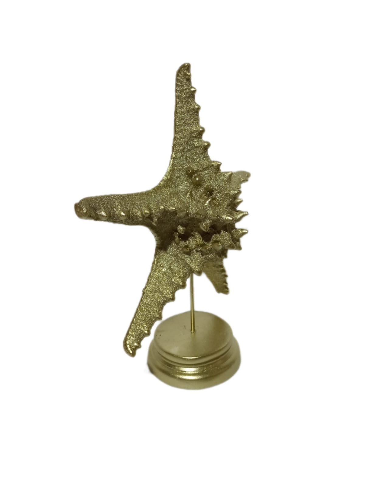 Skulptur Stern Gold