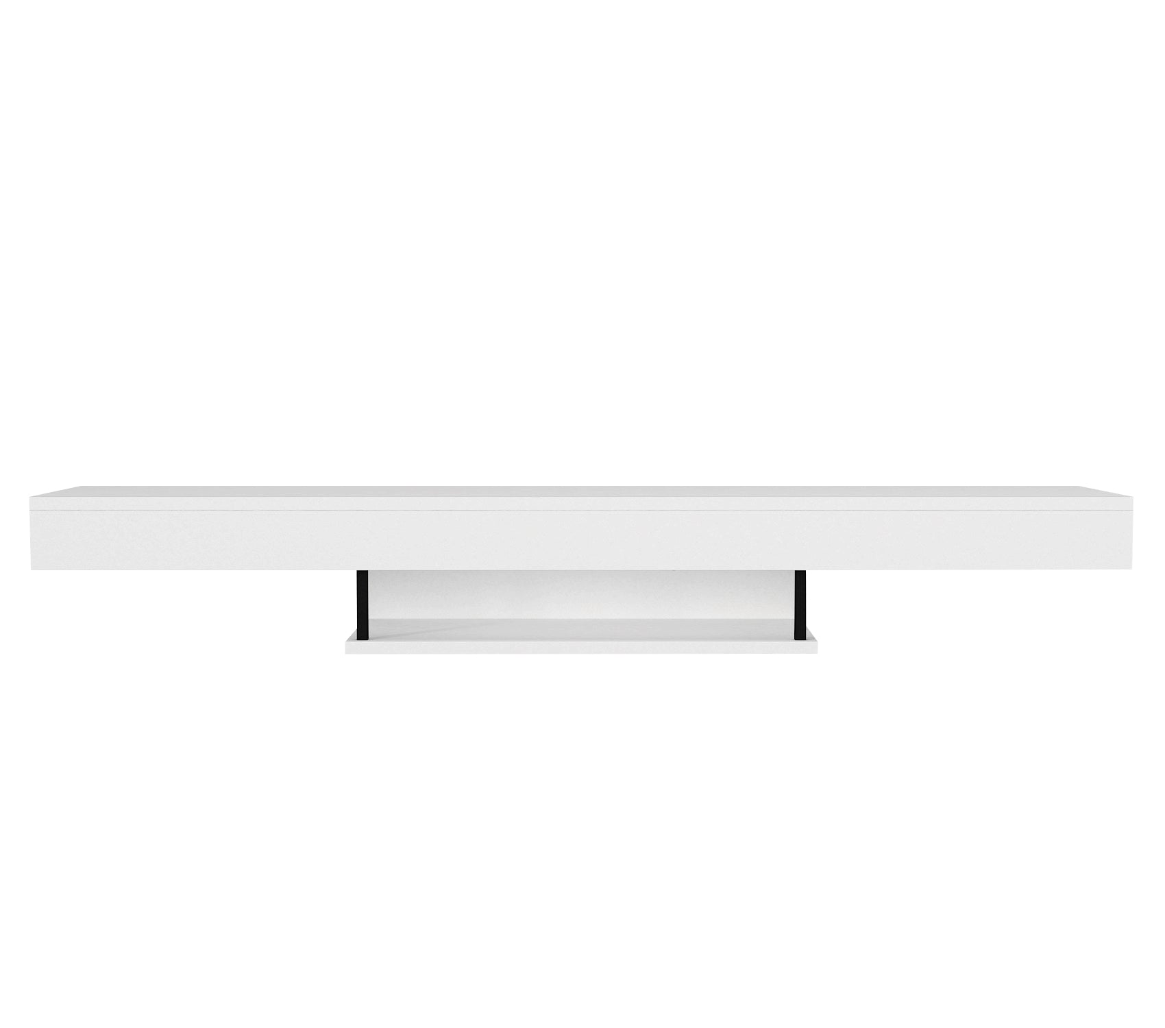 TV Lowboard Hängend Alberes Weiß