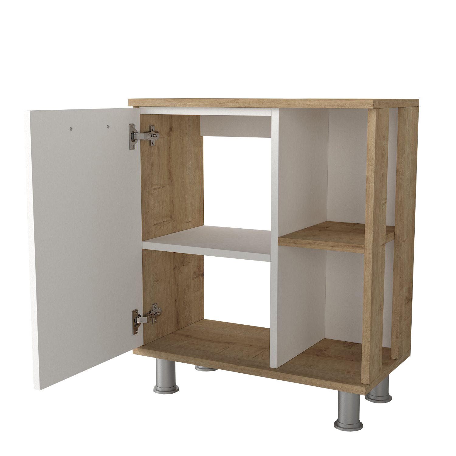 Waschbeckenunterschrank Golda Weiß-Safir