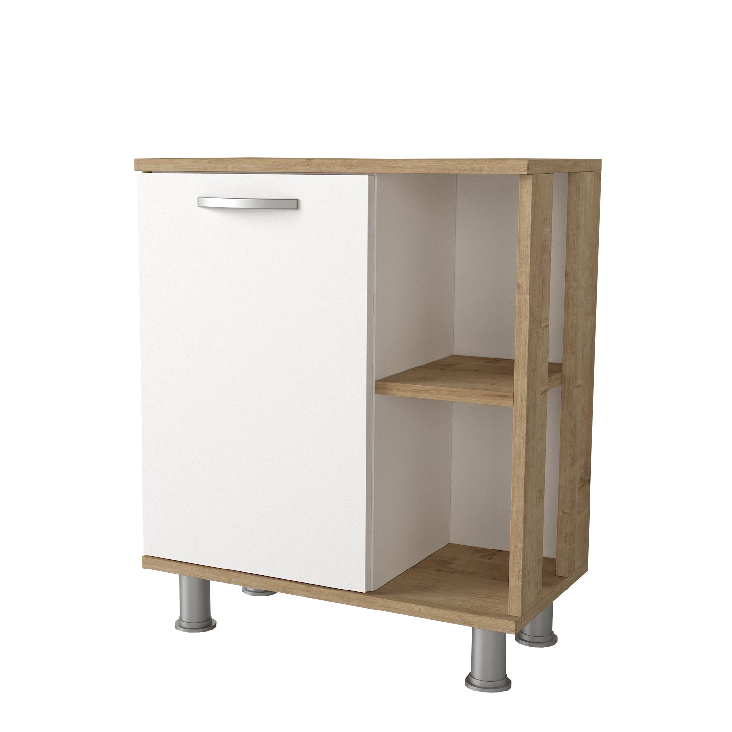 Waschbeckenunterschrank Golda Weiß-Safir