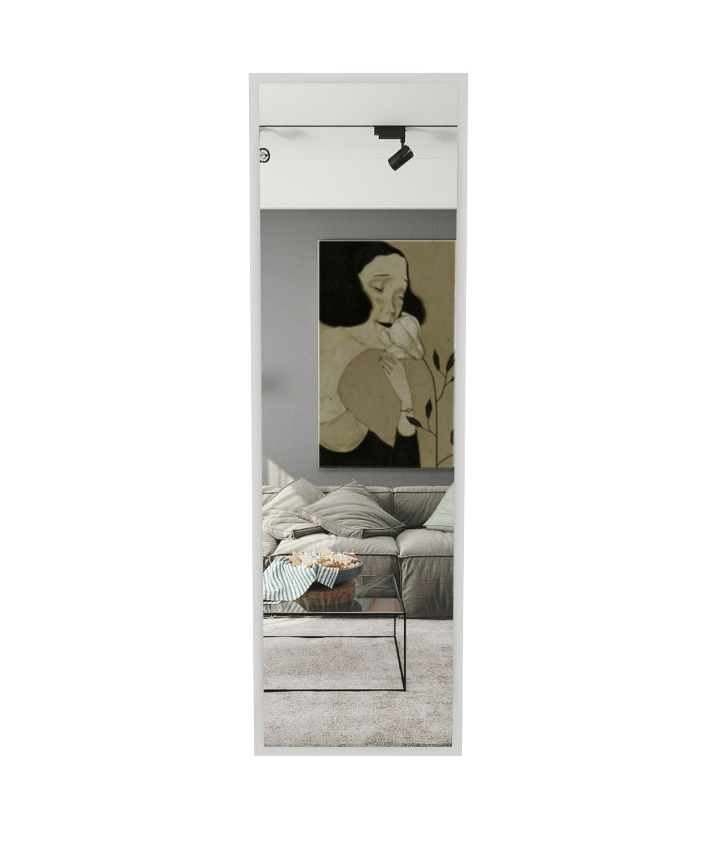 Ganzkörperspiegel Tesa Weiß 160x50 cm