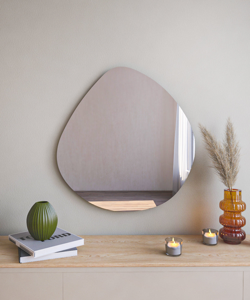 Wandspiegel Asymmetrische Modern 60x60 cm