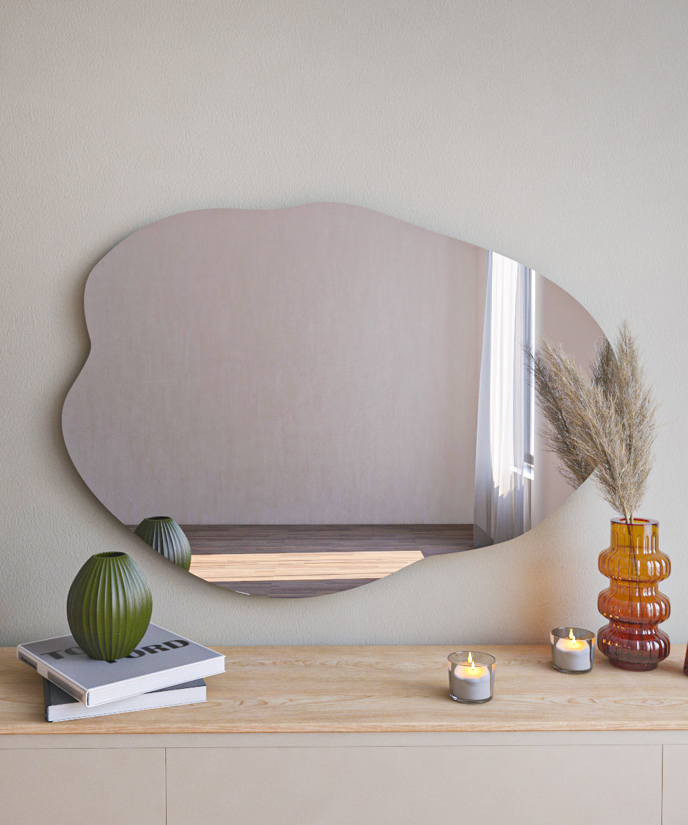 Wandspiegel Oho Asymmetrische 60 cm/ 85 cm/ 3,5 cm