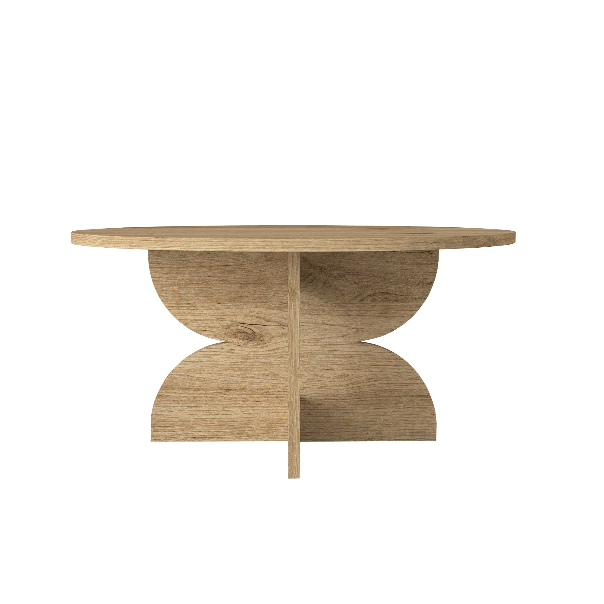Couchtisch Enigma Ratan 75 cm Rund