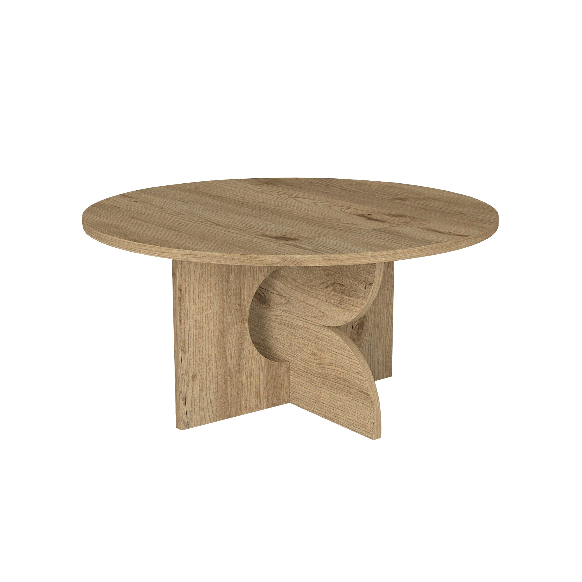 Couchtisch Enigma Ratan 75 cm Rund