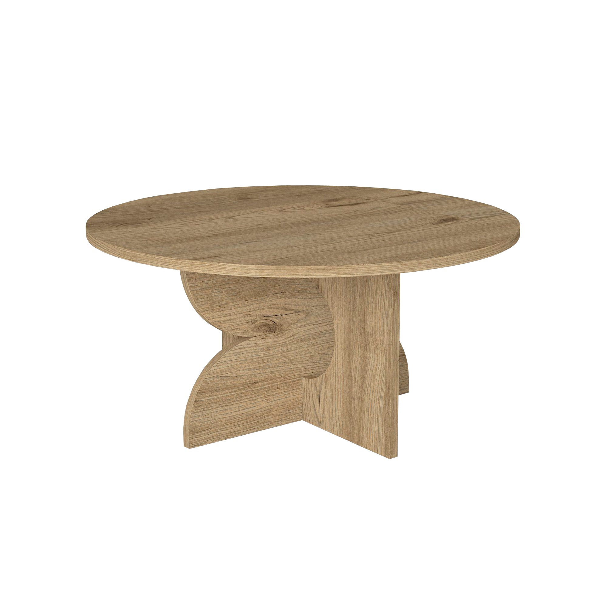 Couchtisch Enigma Ratan 75 cm Rund