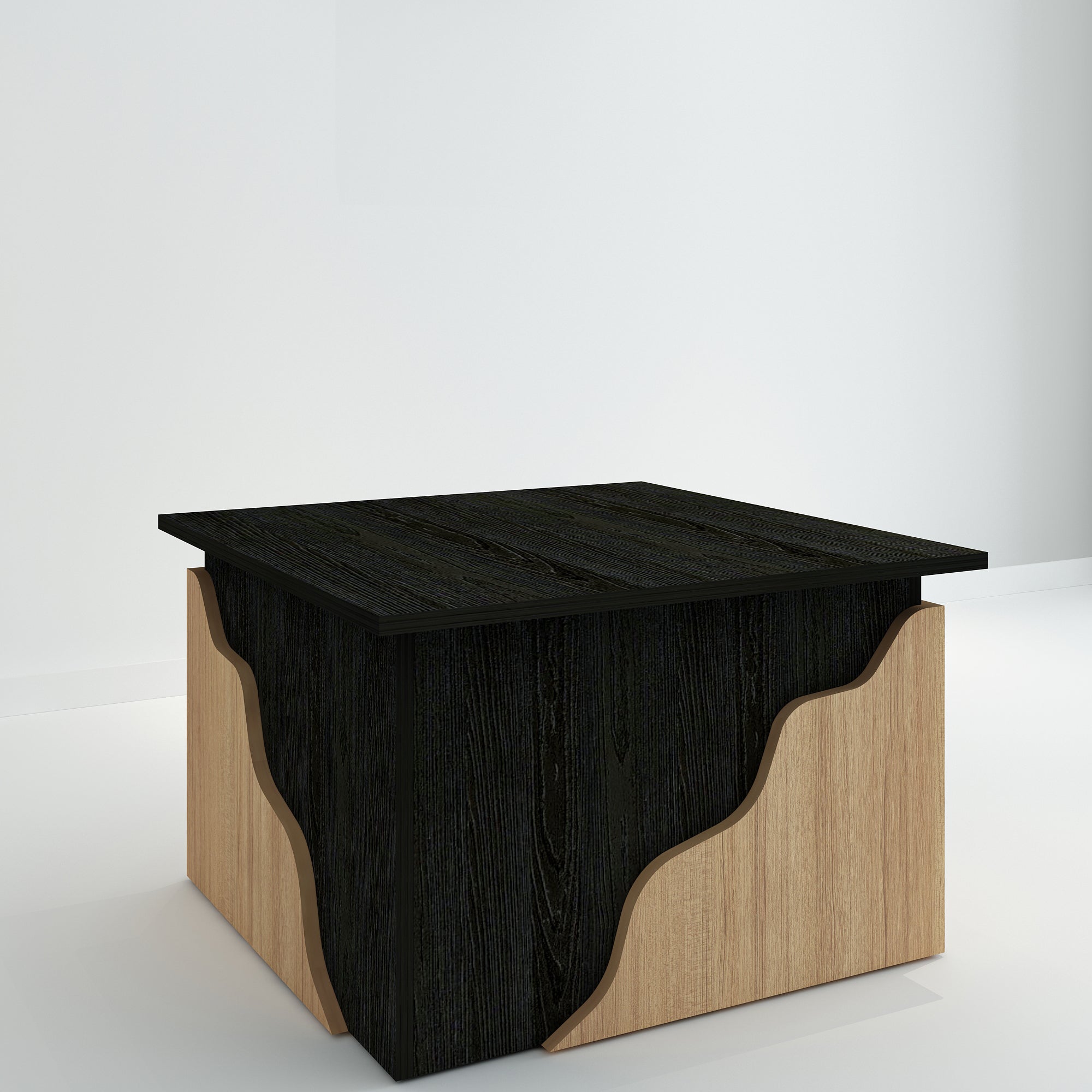 Couchtisch Baxley Schwarz Walnuss 9116