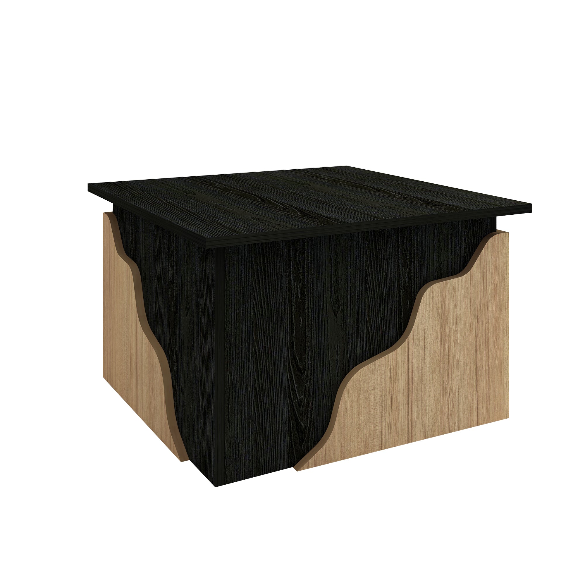 Couchtisch Baxley Schwarz Walnuss 9116