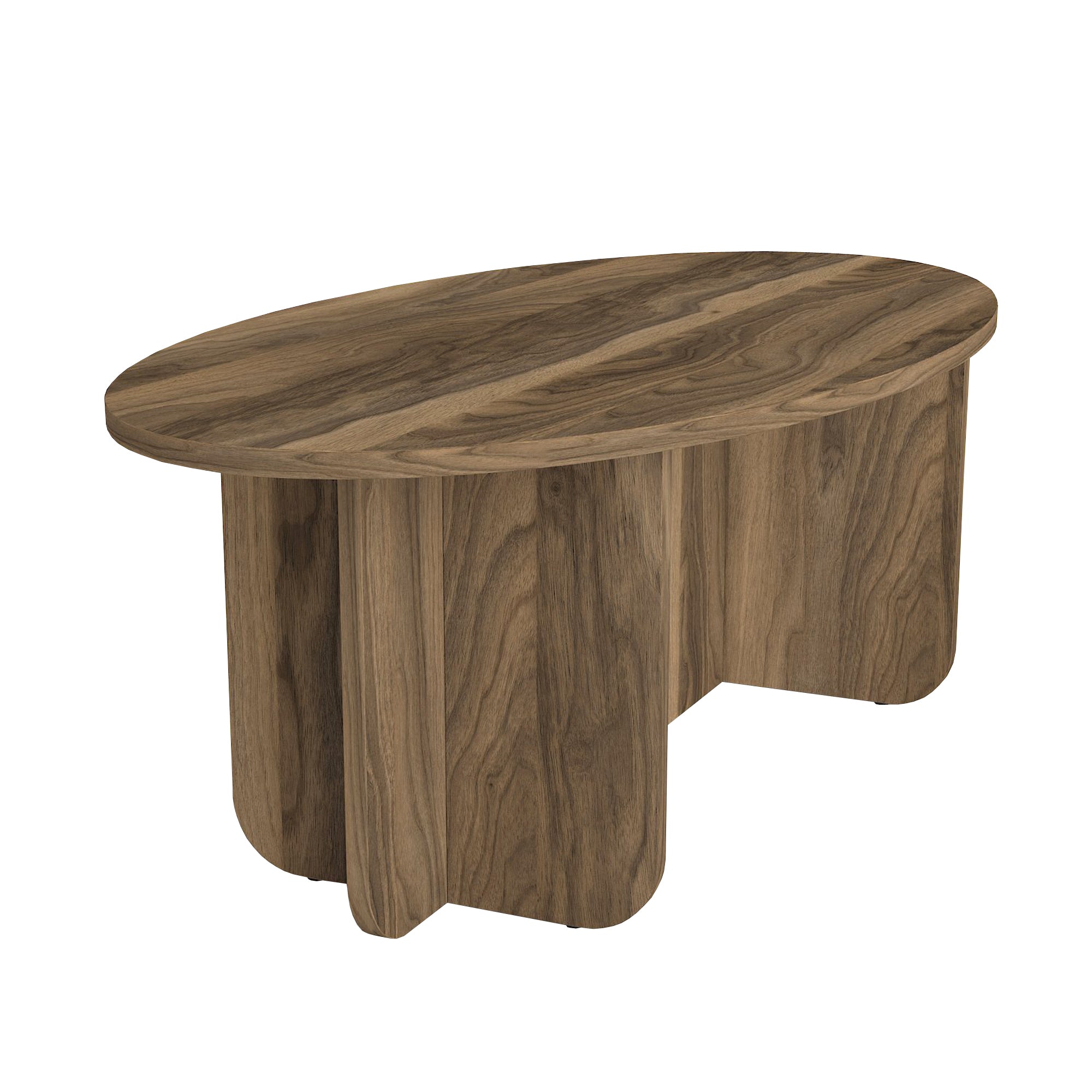 Couchtisch Luminous Walnuss 120x60 cm
