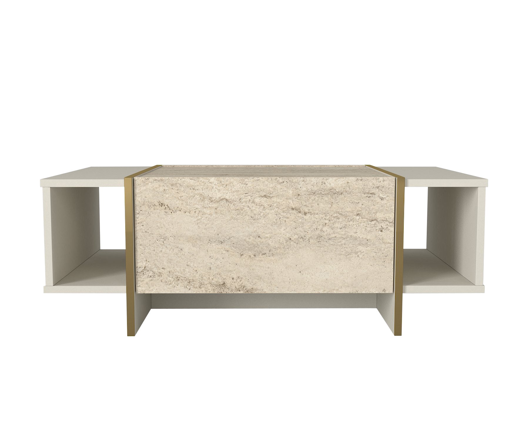 Couchtisch Veyron Beige Granit Optik