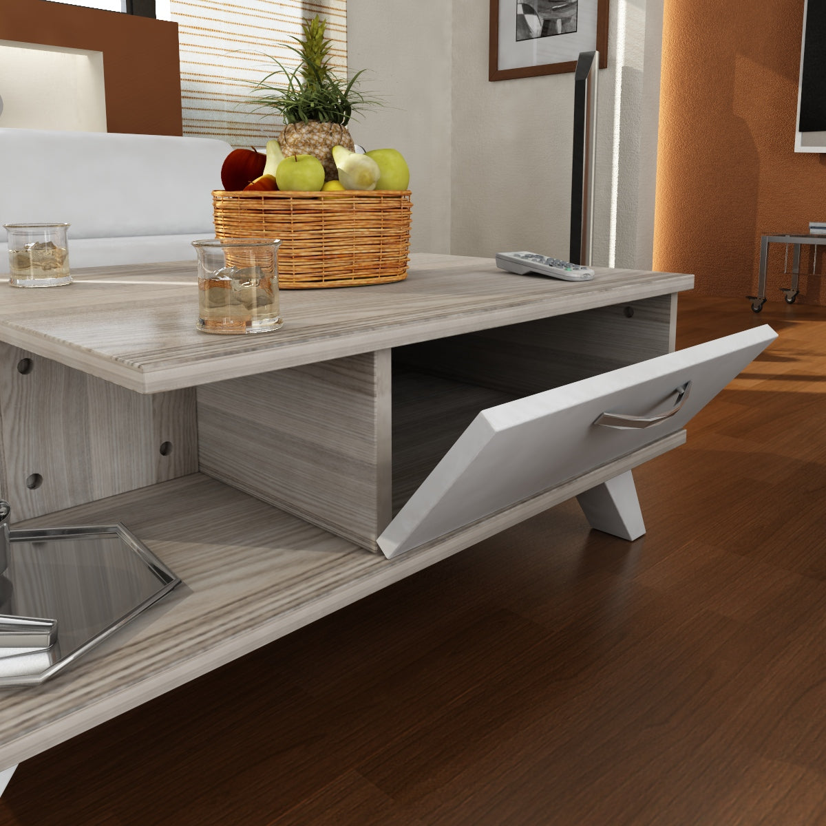 Couchtisch Arsenal Weiß Cordoba