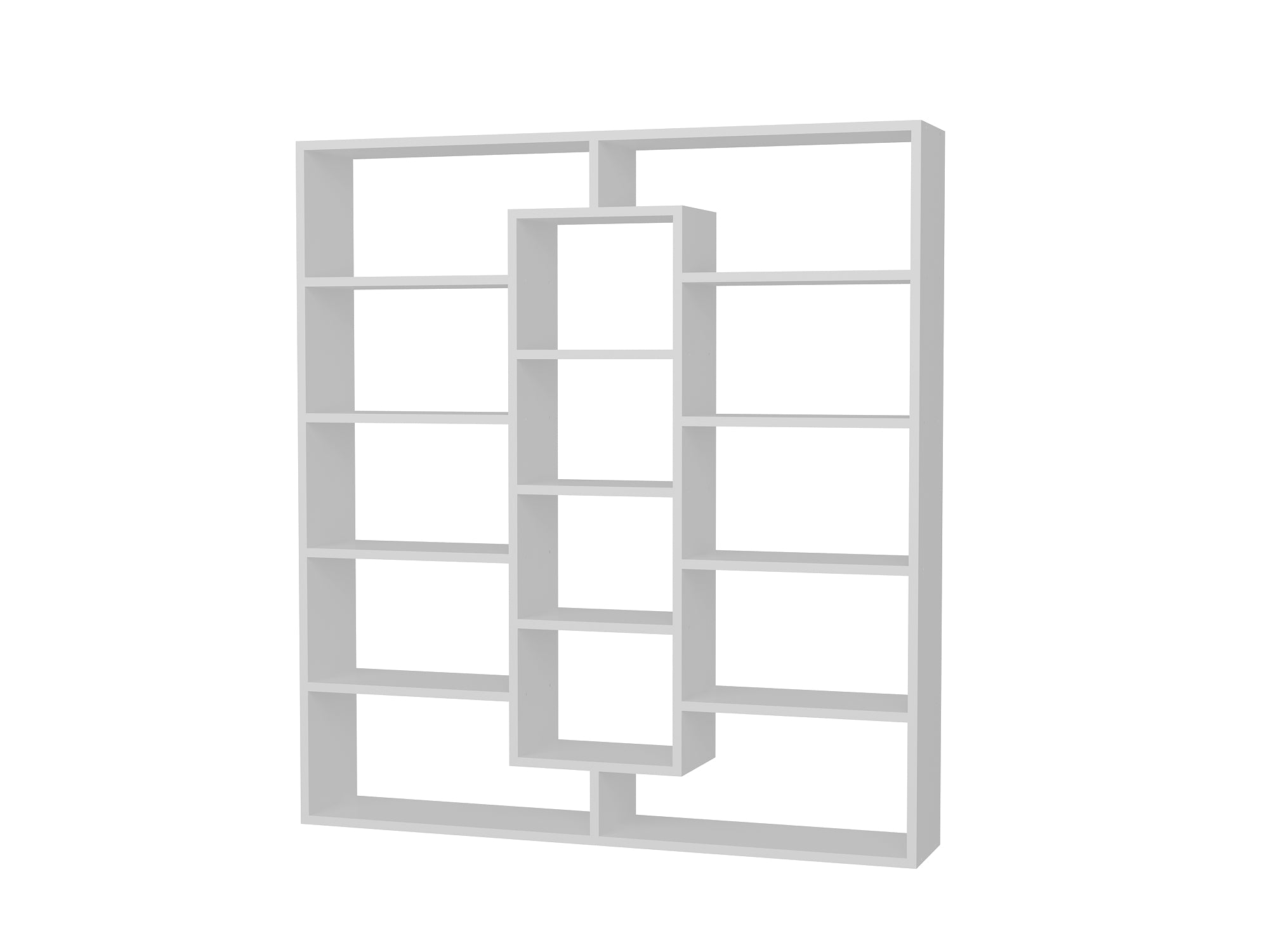 Bücherregal Ample Weiß 0592