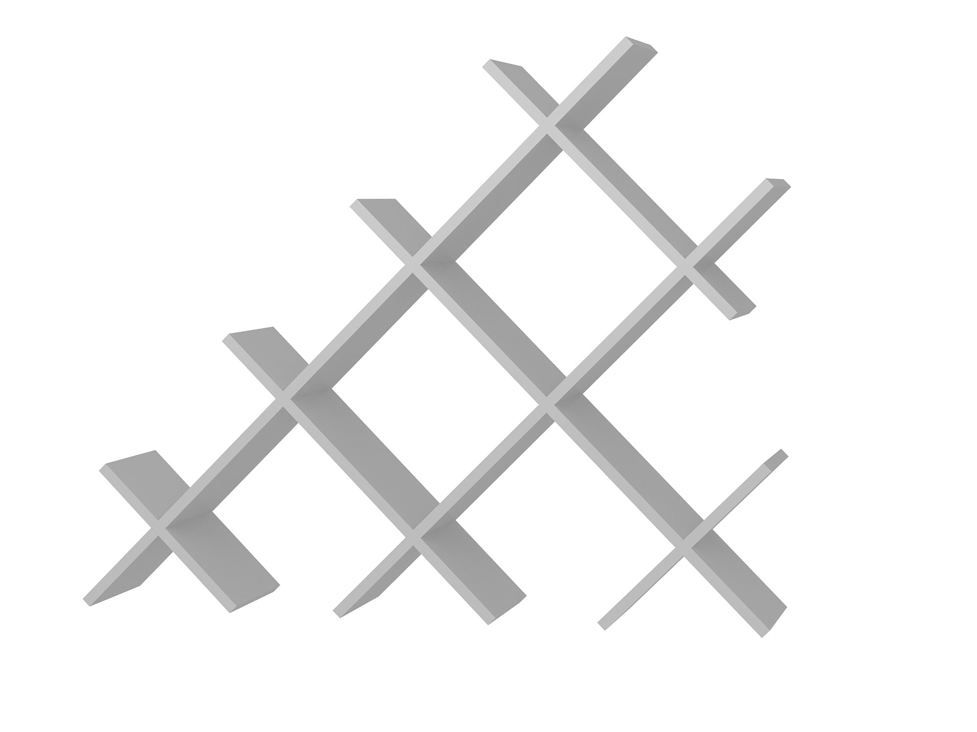 Bücherregal Discus Weiß