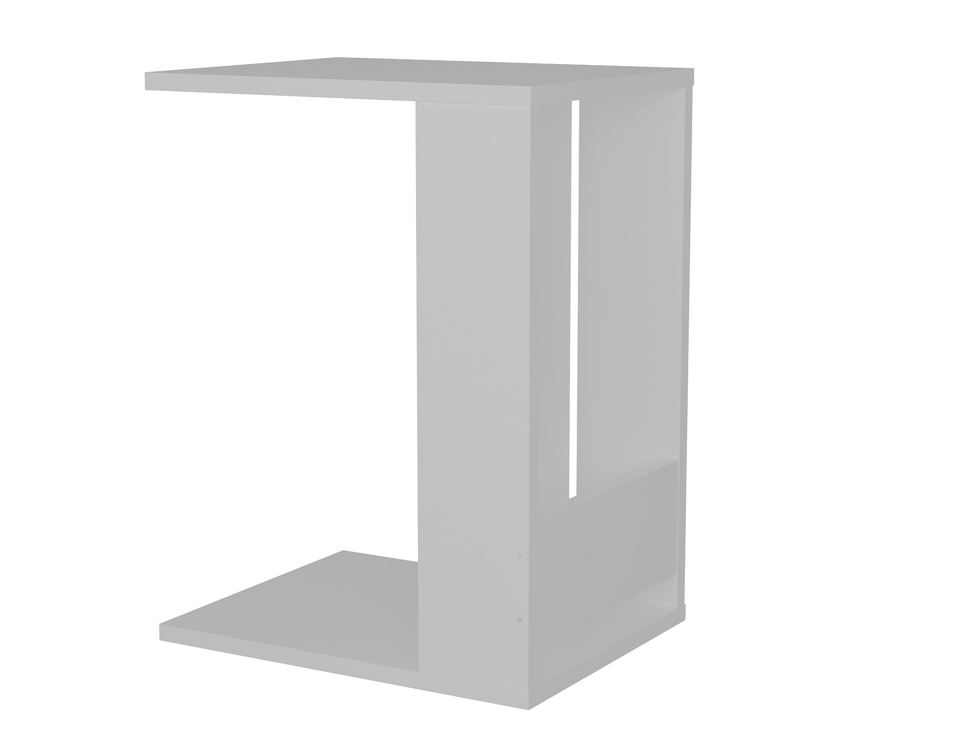 Beistelltisch Sah Weiß