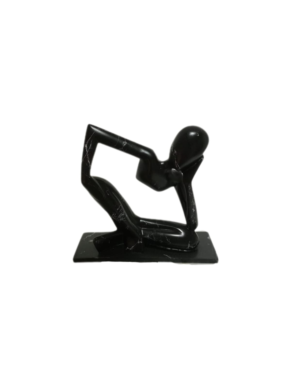 Skulptur Denkender Gold