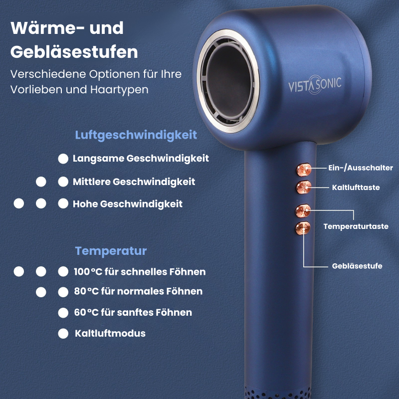 Haartrockner Starry Blau