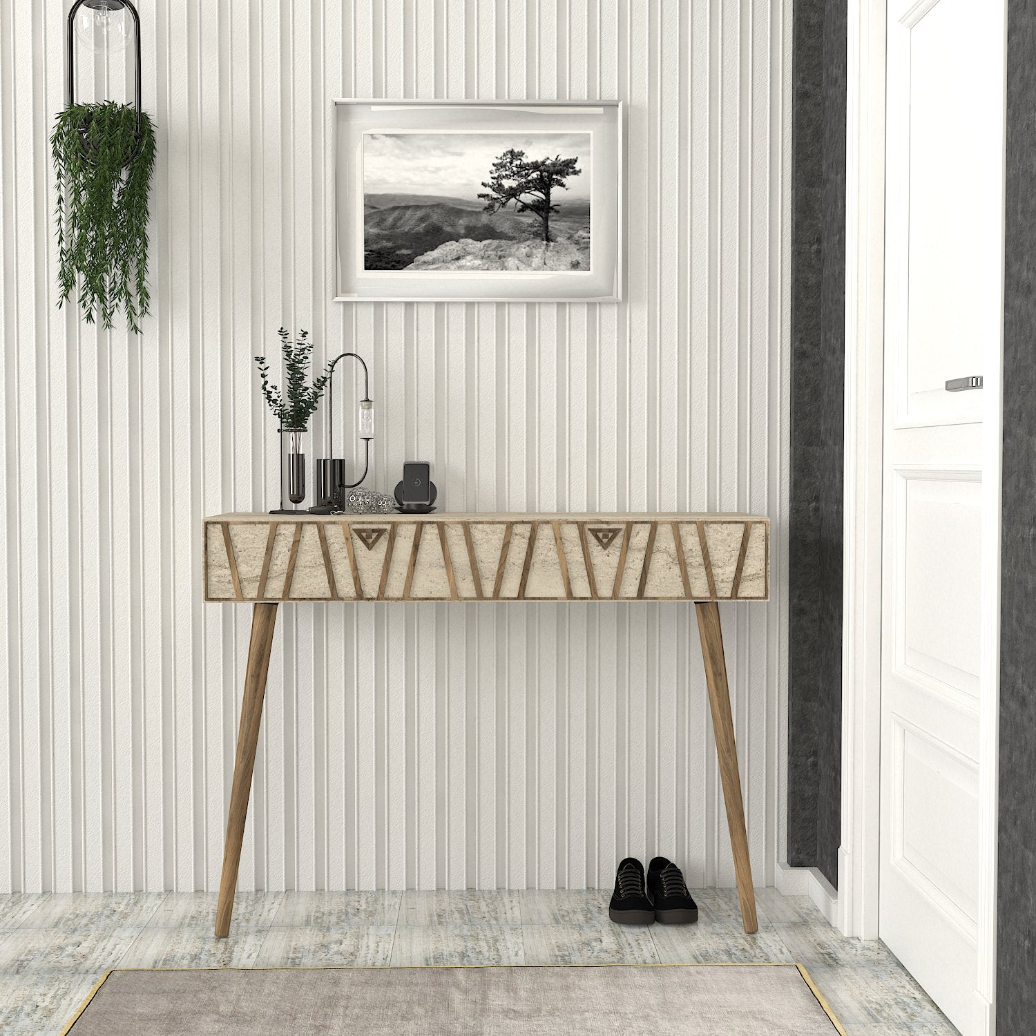 Konsolentisch Forest Beige Granit Optik
