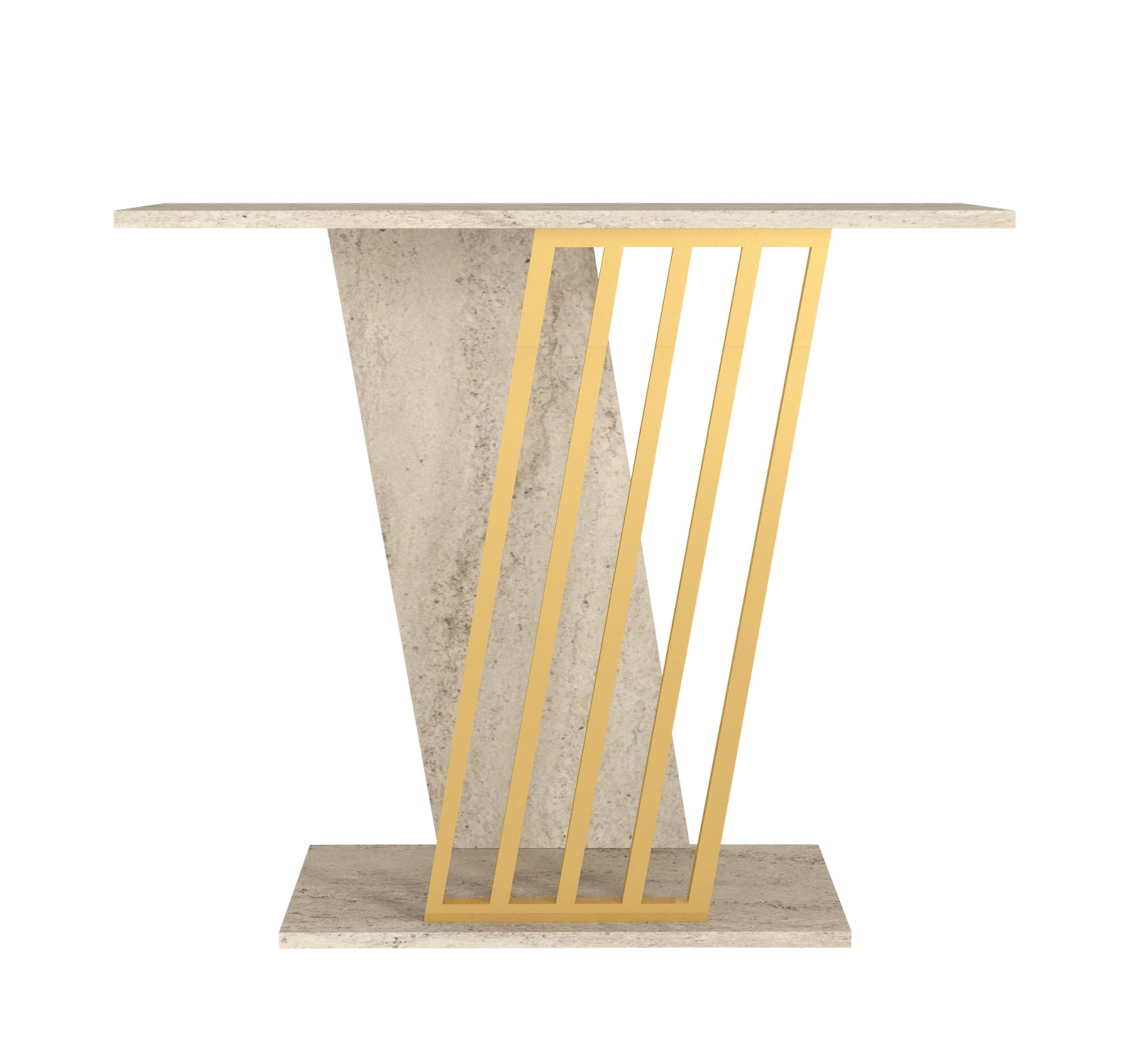 Konsolentisch Gravity Beige Granit Optik