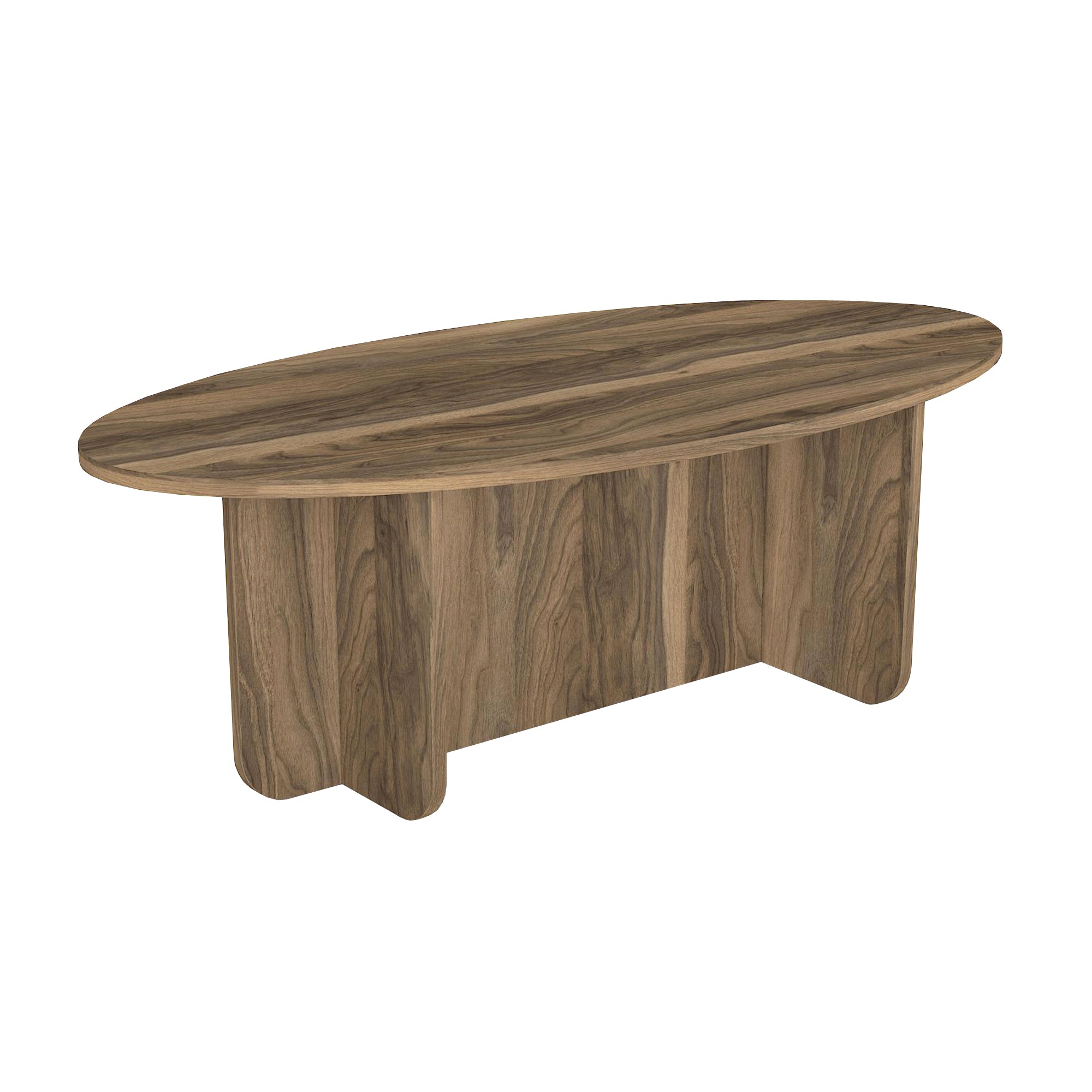 Couchtisch Luminous Walnuss 120x60 cm
