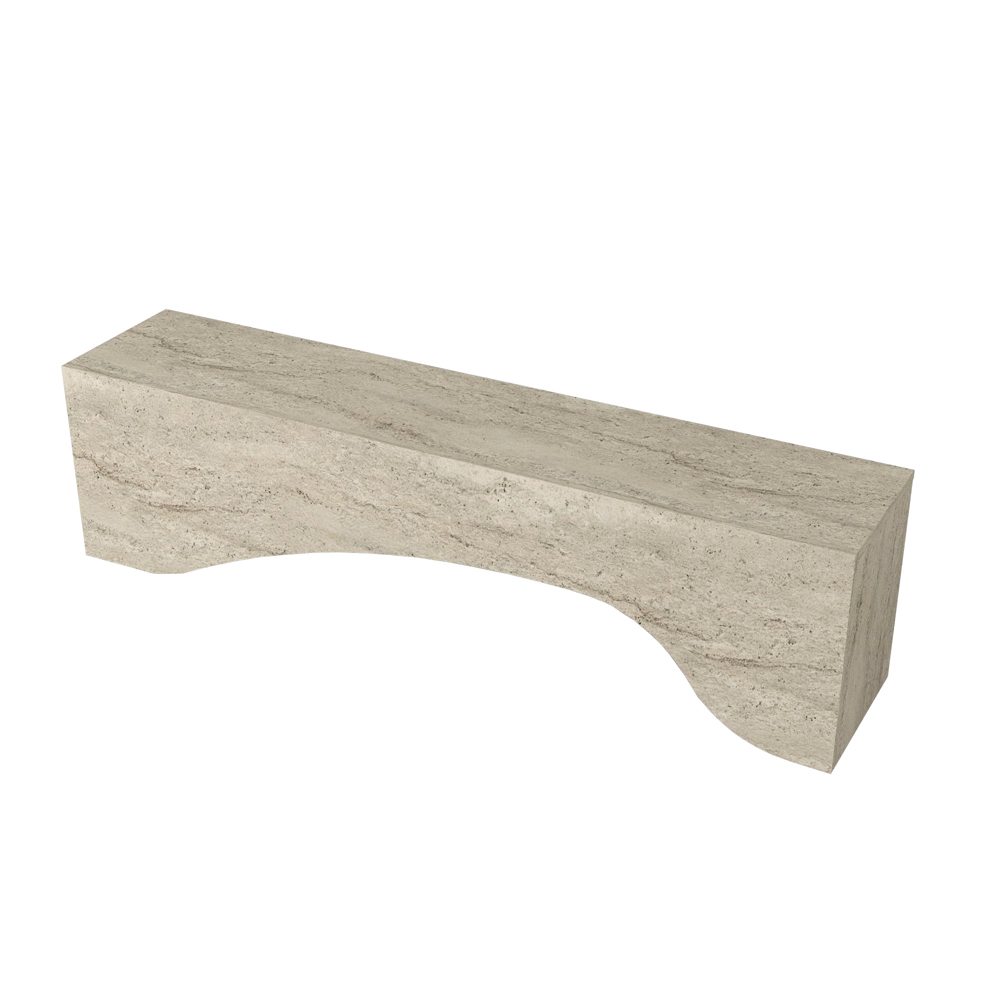 TV Lowboard Enigma Beige Travertin Optik