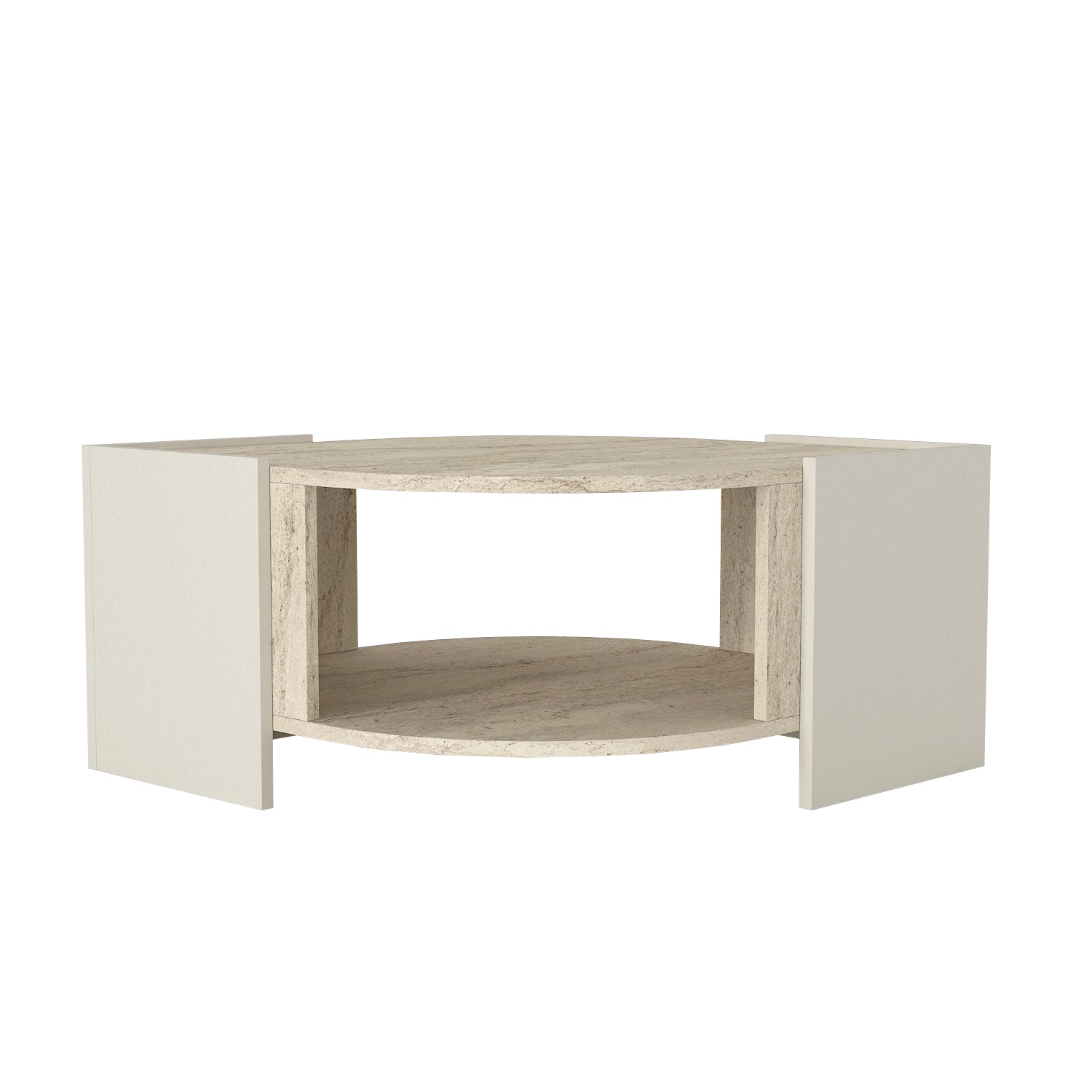 Couchtisch Marbel Beige Granit Optik
