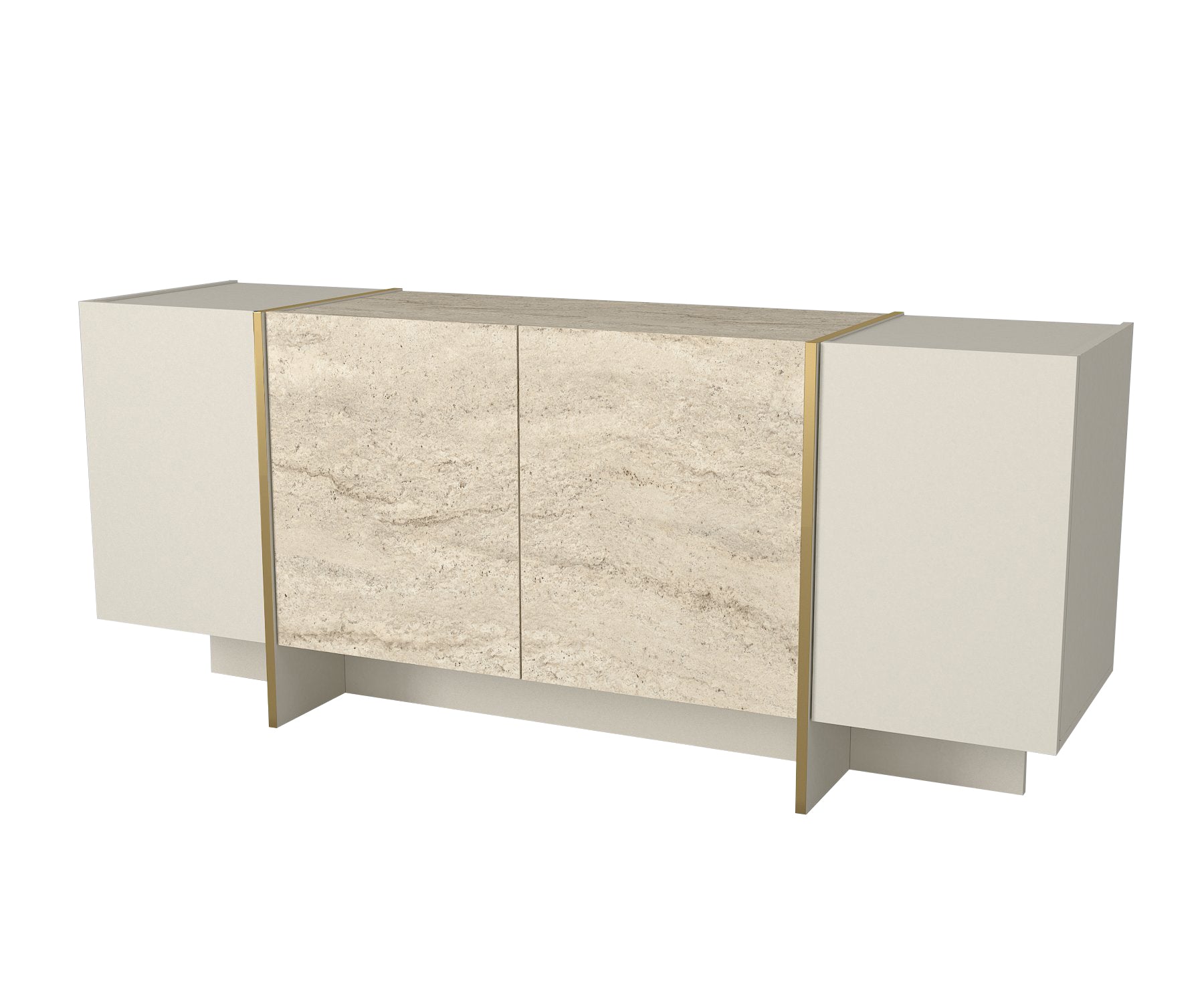 Sideboard Veyron Beige Granit Optik