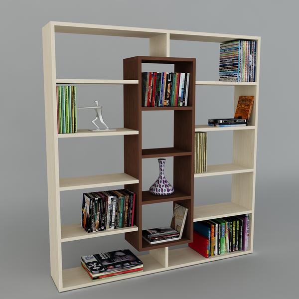 Bücherregal Ample Ahornbraun Venge