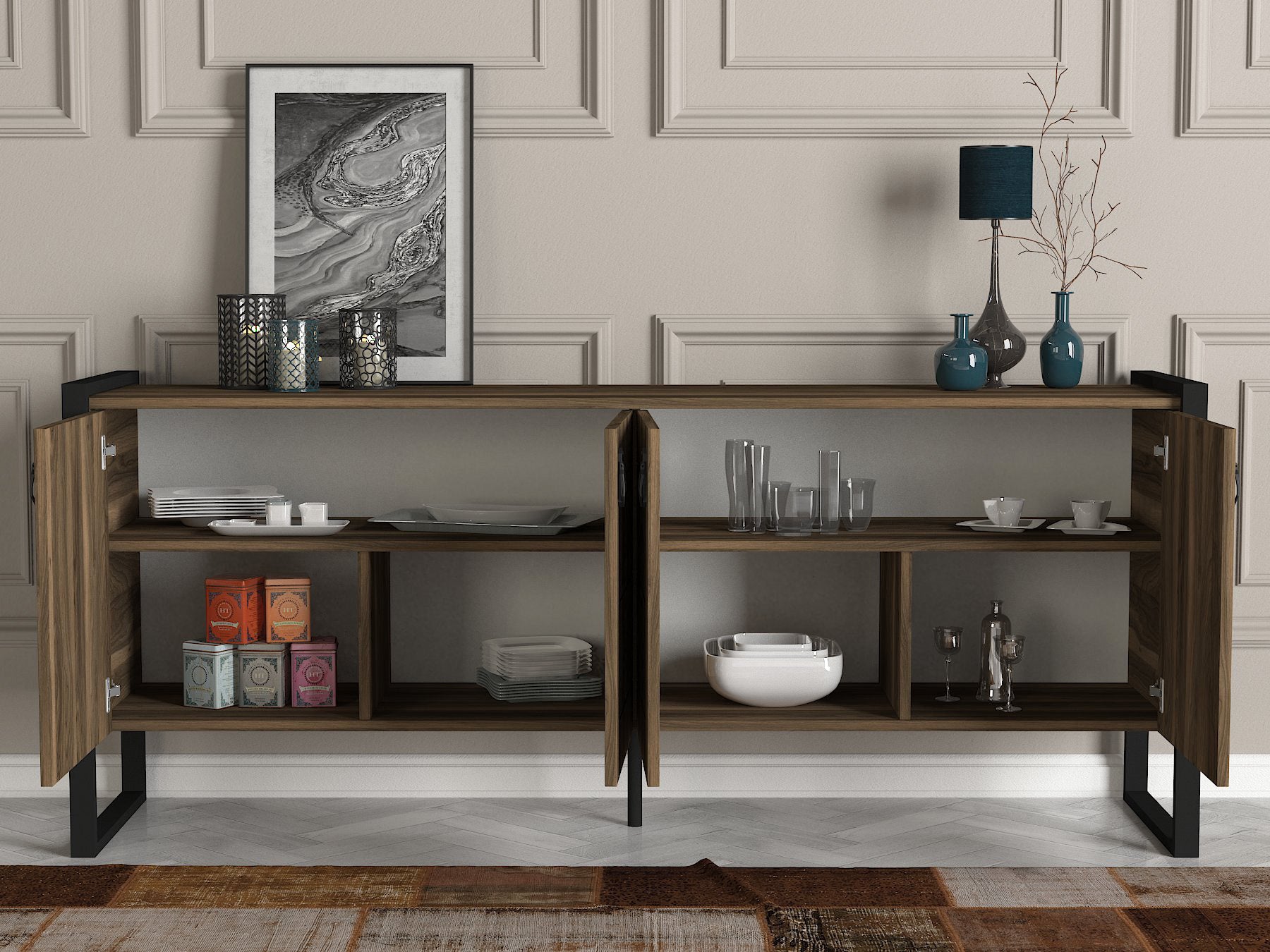 Sideboard Lost Walnuss