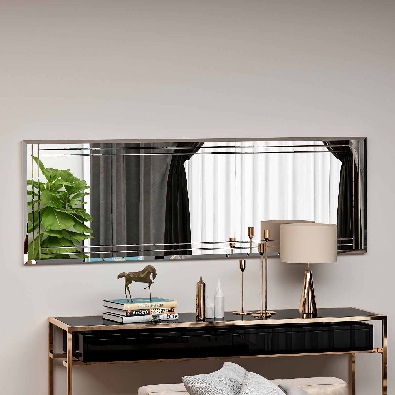 Wandspiegel Buhem Modern 120 cm/ 40 cm/ 3,5 cm