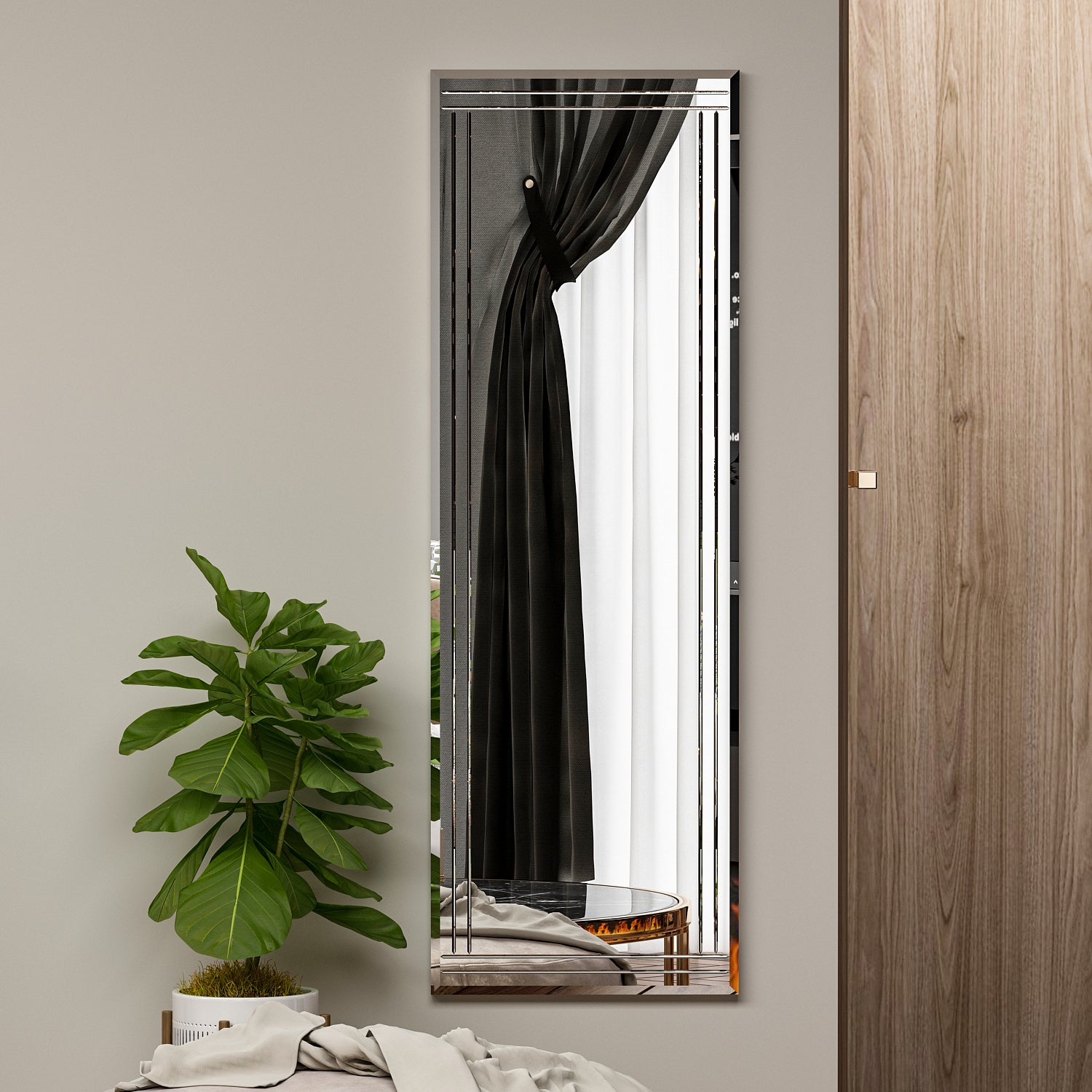 Wandspiegel Buhem Modern 120 cm/ 40 cm/ 3,5 cm