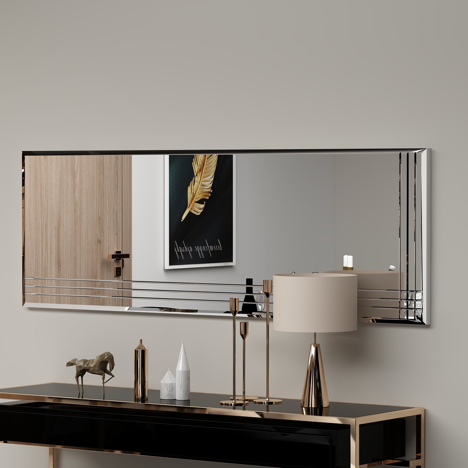 Wandspiegel Troi 120x40 cm
