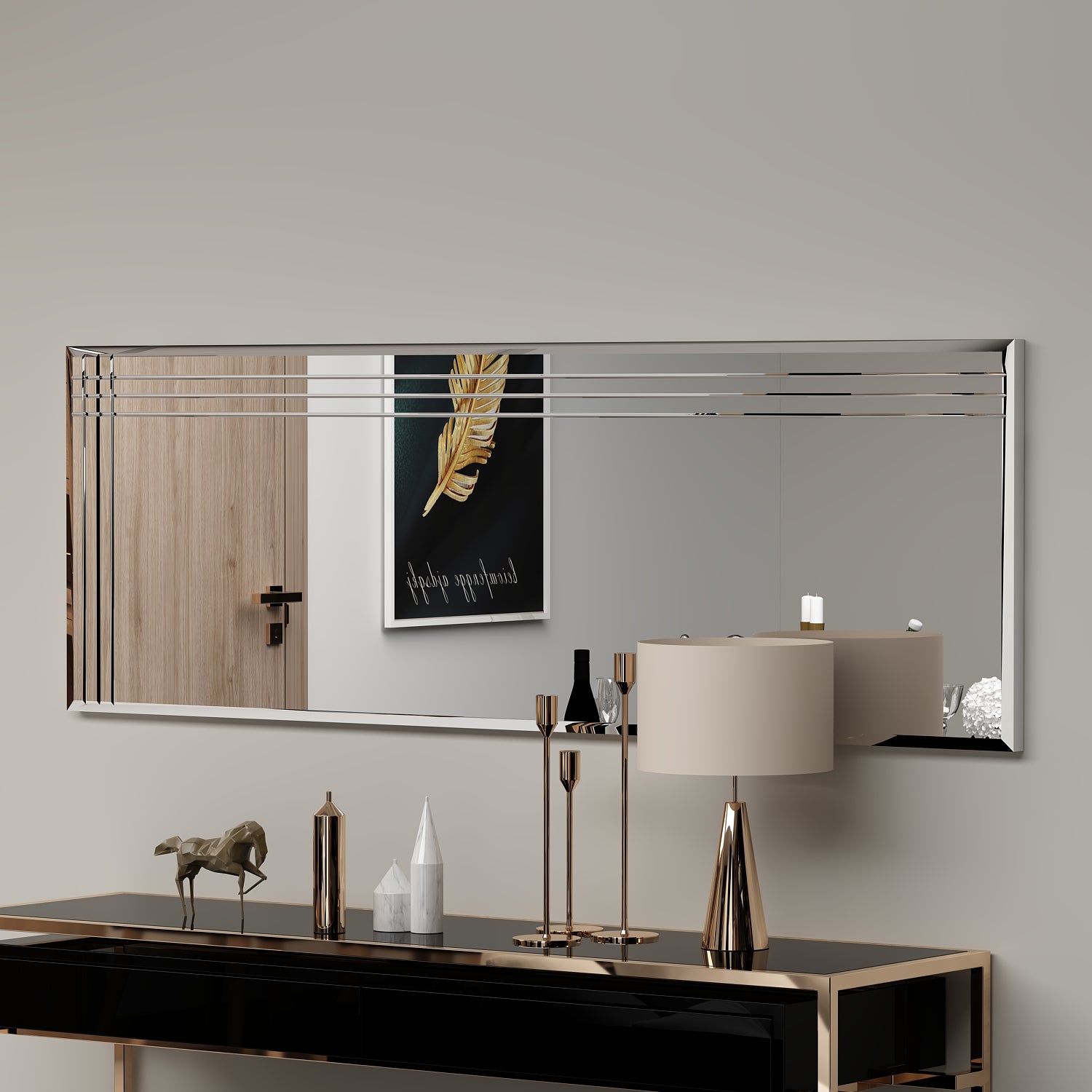 Wandspiegel Troi 120x40 cm